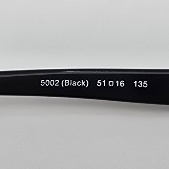 Coach HC6089 5002 Gloss Black Silver Full Rim Eyeglasses Frame 51-16-135 - Picture 7 of 13